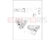 Harley-Davidson 2015 TOURING ULTRA CLASSIC LOW TWIN-COOLED  - FLHTCUL TC WIRING HARNESS, MAIN, ABS (NON-FAIRING MODELS) (6 OF 8)