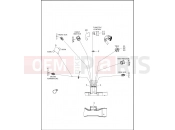 Harley-Davidson 2015 TOURING ULTRA CLASSIC LOW TWIN-COOLED  - FLHTCUL TC WIRING HARNESS, MAIN, NON-ABS (FAIRING MODELS) - FLHX (3 OF 8)