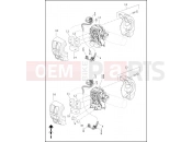 Harley-Davidson 2015 TOURING STREET GLIDE  - FLHX SWITCHES, HANDLEBAR, RIGHT