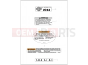 Harley-Davidson 2014 DYNA DYNA STREET BOB  - FXDB LABELS