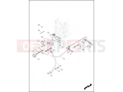 HARLEY-DAVIDSON FAT BOY  - FLSTF BRAKE LINE & MODULE, REAR, ABS