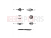 Harley-Davidson 2014 SOFTAIL SOFTAIL BREAKOUT  - FXSB FUEL TANK TRIM