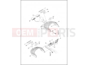 Harley-Davidson 2014 SOFTAIL SOFTAIL STANDARD  - FXST LICENSE PLATE BRACKETS - FXSB