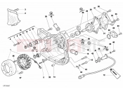 DUCATI 2001 Monster S4 GENERATOR COVER - WATER PUMP » COOLING SYSTEM