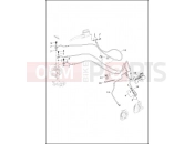 Harley-Davidson 2014 TOURING STREET GLIDE  - FLHX BRAKE LINES, FRONT - ABS