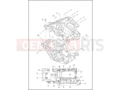 Harley-Davidson 2014 VRSC V-ROD MUSCLE  - VRSCF 105 CRANKCASE, UPPER & LOWER