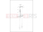 Harley-Davidson 2014 VRSC V-ROD MUSCLE  - VRSCF 105 FORK, FRONT BRACKET