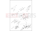 Harley-Davidson 2013 DYNA DYNA LOW RIDER  - FXDL LICENSE PLATE BRACKETS - FXDB, FXDBA, FXDBP, FXDF, FXDC