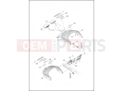 Harley-Davidson 2013 SOFTAIL FAT BOY LO  - FLSTFB 103 LICENSE PLATE BRACKETS - FXSB