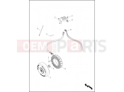 Harley-Davidson 2013 TOURING ROAD KING  - FLHR ALTERNATOR & REGULATOR