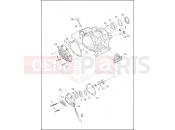 Harley-Davidson 2013 TOURING STREET GLIDE  - FLHX TRANSMISSION BEARINGS & COVERS