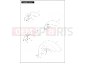 HARLEY-DAVIDSON DYNA SWITCHBACK  - FLD FENDERS, FRONT