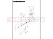 HARLEY-DAVIDSON DYNA SWITCHBACK  - FLD 103 BRAKE CONTROL, FRONT