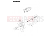 HARLEY-DAVIDSON DYNA SWITCHBACK  - FLD 103 STARTER MOTOR