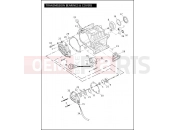 HARLEY-DAVIDSON DYNA SWITCHBACK  - FLD 103 TRANSMISSION BEARINGS & COVERS