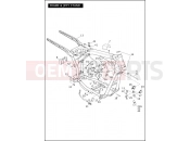 Harley-Davidson 2012 DYNA DYNA FAT BOB  - FXDF 103 FRAME & JIFFY STAND
