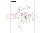 Harley-Davidson 2012 DYNA DYNA FAT BOB  - FXDF 103 FUEL TANK