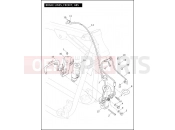 Harley-Davidson 2012 SOFTAIL FAT BOY LO  - FLSTFB BRAKE LINES, FRONT, ABS