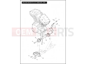 ENGINE MOUNTS & STABILIZER LINK - Harley-Davidson ELECTRA GLIDE ULTRA LIMITED - FLHTK 2012
