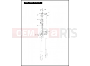 FORK, FRONT BRACKET - Harley-Davidson VRSCDX NIGHT ROD SPECIAL - VRSCDX 2012