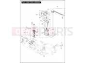 Harley-Davidson 2012 VRSC VRSCDX NIGHT ROD SPECIAL  - VRSCDX 105 FUEL TANK & FUEL MODULE