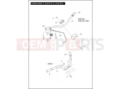 Harley-Davidson 2012 VRSC VRSCDX NIGHT ROD SPECIAL  - VRSCDX 105 HANDLEBAR & THROTTLE CONTROL