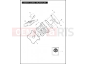 Harley-Davidson 2012 VRSC V-ROD MUSCLE  - VRSCF CAMSHAFT COVERS - FRONT SHOWN