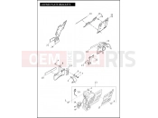 HARLEY-DAVIDSON DYNA SUPER GLIDE CUSTOM  - FXDC LICENSE PLATE BRACKETS