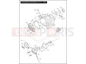 Harley-Davidson 2011 TOURING ROAD KING  - FLHR TRANSMISSION BEARINGS & COVERS