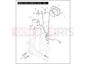 Harley-Davidson 2011 TOURING ELECTRA GLIDE CLASSIC  - FLHTC 103 BRAKE LINES & MODULE, REAR - ABS
