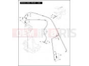 Harley-Davidson 2011 TOURING ELECTRA GLIDE CLASSIC  - FLHTC 103 BRAKE LINES, FRONT - ABS