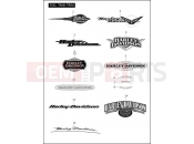Harley-Davidson 2011 TOURING ELECTRA GLIDE CLASSIC  - FLHTC 103 FUEL TANK TRIM