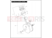 Harley-Davidson 2011 TOURING ELECTRA GLIDE CLASSIC  - FLHTC 103 PISTONS & FLYWHEEL ASSEMBLY - TWIN CAM 96â¢