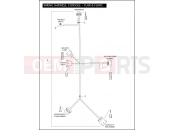 Harley-Davidson 2011 TOURING ELECTRA GLIDE CLASSIC  - FLHTC 103 WIRING HARNESS, CONSOLE - FLHR & FLHRC