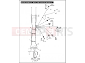Harley-Davidson 2011 TOURING ELECTRA GLIDE CLASSIC  - FLHTC 103 WIRING HARNESS, MAIN, ABS (FAIRING MODELS) (2 OF 6)