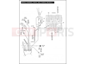 Harley-Davidson 2011 TOURING ELECTRA GLIDE CLASSIC  - FLHTC 103 WIRING HARNESS, MAIN, ABS (FAIRING MODELS) (3 OF 6)