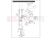 Harley-Davidson 2011 TOURING ELECTRA GLIDE CLASSIC  - FLHTC 103 WIRING HARNESS, MAIN, ABS (NON-FAIRING MODELS) (2 OF 5)