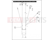 Harley-Davidson 2011 TOURING ELECTRA GLIDE CLASSIC  - FLHTC 103 WIRING HARNESS, MAIN, NON-ABS (FAIRING MODELS) (1 OF 6)
