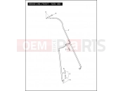HARLEY-DAVIDSON STREET GLIDE  - FLHX 103 BRAKE LINE, FRONT - NON-ABS