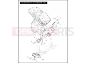 HARLEY-DAVIDSON STREET GLIDE  - FLHX 103 ENGINE MOUNTS & STABILIZER LINK