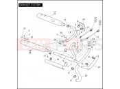 Harley-Davidson 2011 TOURING ROAD GLIDE CUSTOM  - FLTRX EXHAUST SYSTEM