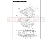 Harley-Davidson 2011 VRSC VRSCDX NIGHT ROD SPECIAL  - VRSCDX CRANKCASE, UPPER & LOWER
