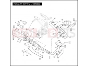 Harley-Davidson 2011 VRSC V-ROD MUSCLE  - VRSCF 105 EXHAUST SYSTEM - VRSCDX