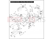 Harley-Davidson 2010 DYNA DYNA SUPER GLIDE  - FXD EXHAUST SYSTEM - FXD, FXDL, FXDC & FXDB