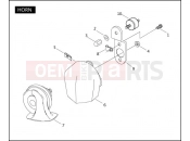 Harley-Davidson 2010 DYNA DYNA SUPER GLIDE  - FXD HORN