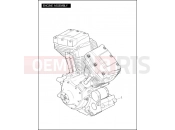 Harley-Davidson 2010 SOFTAIL CROSS BONES  - FLSTSB ENGINE ASSEMBLY - TWIN CAM 96â¢