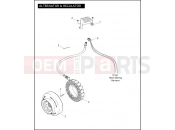Harley-Davidson 2010 TOURING ELECTRA GLIDE STANDARD  - FLHT ALTERNATOR & REGULATOR