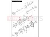 REAR AXLE ASSEMBLY - Harley-Davidson TRI GLIDE ULTRA CLASSIC - FLHTCUTG 2010