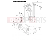 Harley-Davidson 2010 VRSC V-ROD MUSCLE  - VRSCF FUEL TANK & FUEL MODULE