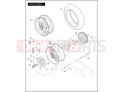 Harley-Davidson 2010 VRSC V-ROD MUSCLE  - VRSCF REAR WHEEL